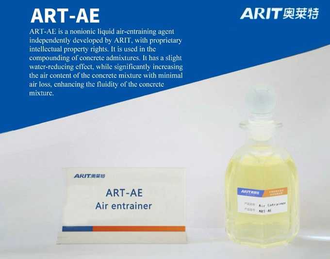 air entrainer in concrete