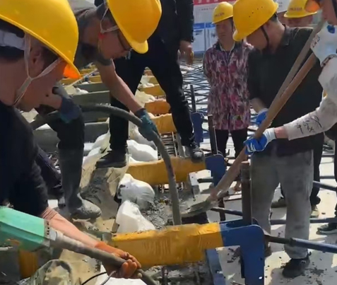 On-site inspection and construction pictures On-site inspection and construction pictures